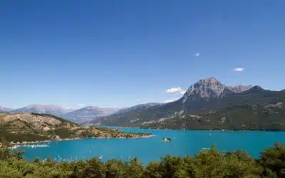 Route um den See von Serre-Ponçon