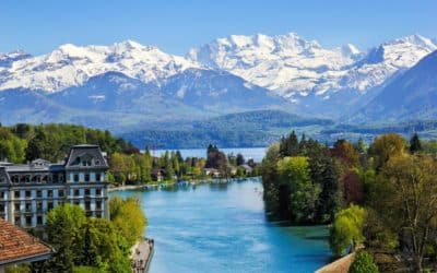 Le lac de Thoune et le lac de Brienz, avec VIDEOS et WEBCAMS