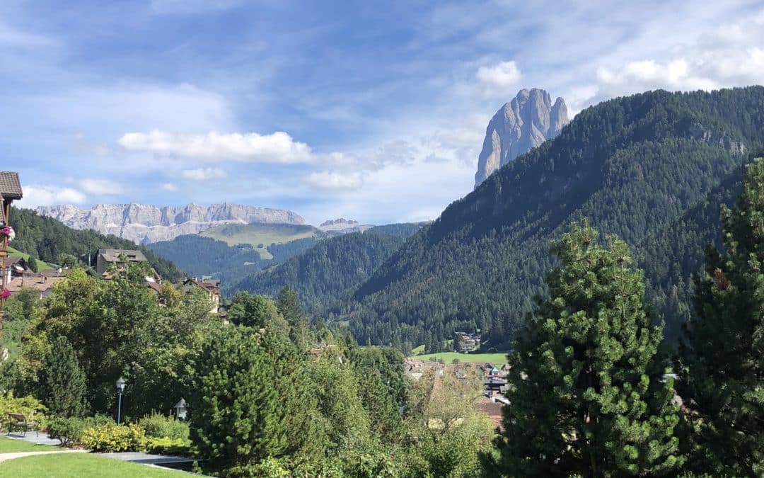 Val Gardena vue depuis Ortisei