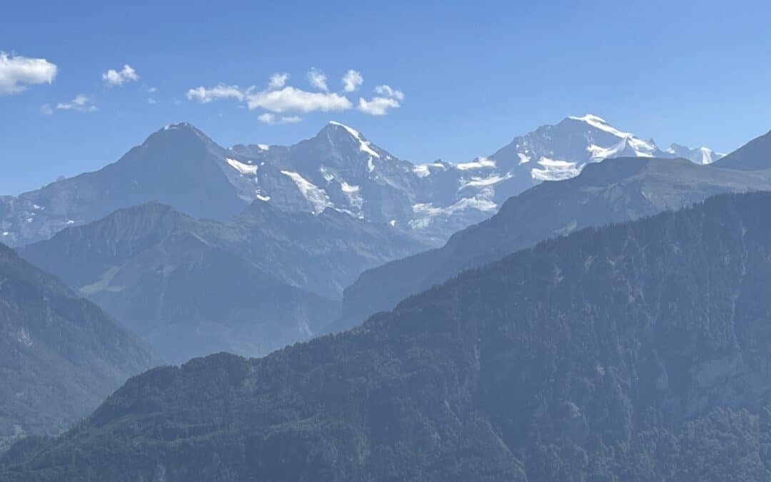 Une très belle promenade de Berne aux glaciers de l’Oberland Bernois