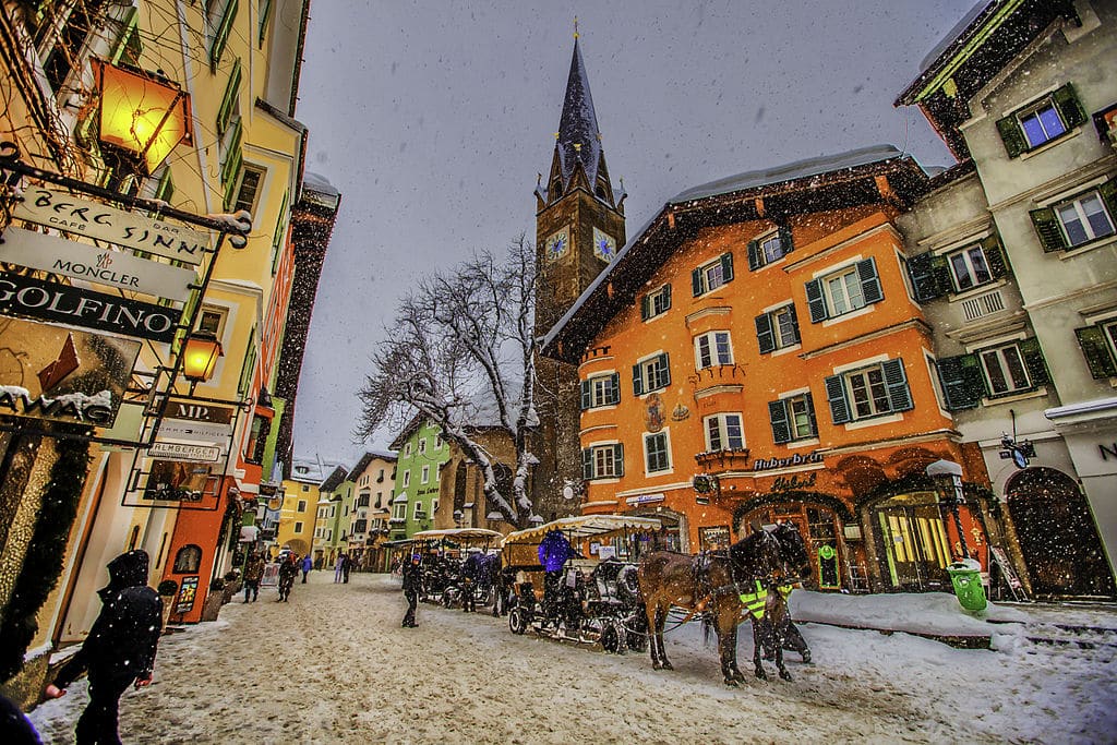 Kitzbühel en hiver