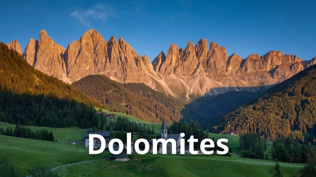 Vacances dans les Dolomites