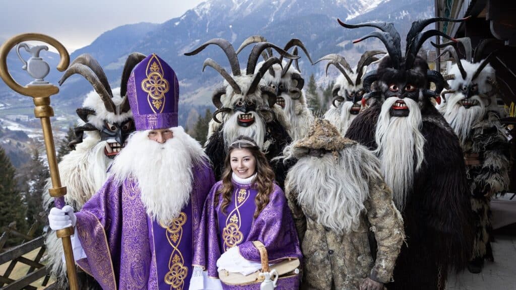 Tradition Saint Nicolas et Krampus dans les Alpes