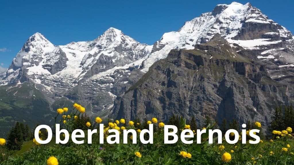 La Suisse des glaciers dans l'Oberland Bernois