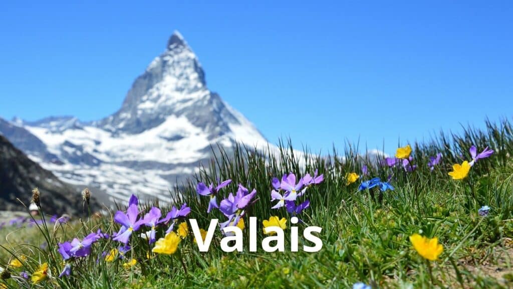 Vacances dans les Alpes dans le Valais