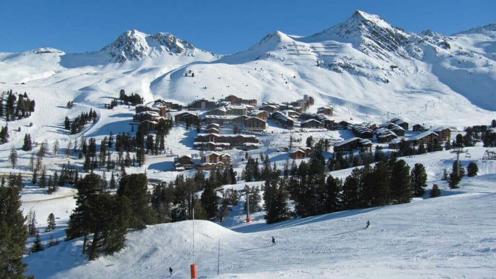 Skier à Belle Plagne