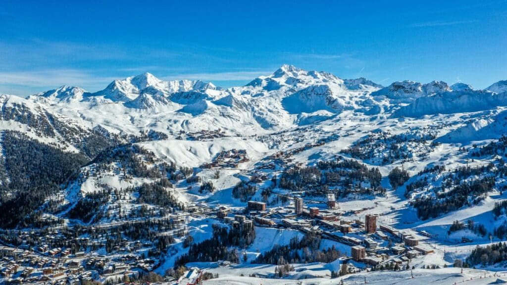 Toute la station de La Plagne