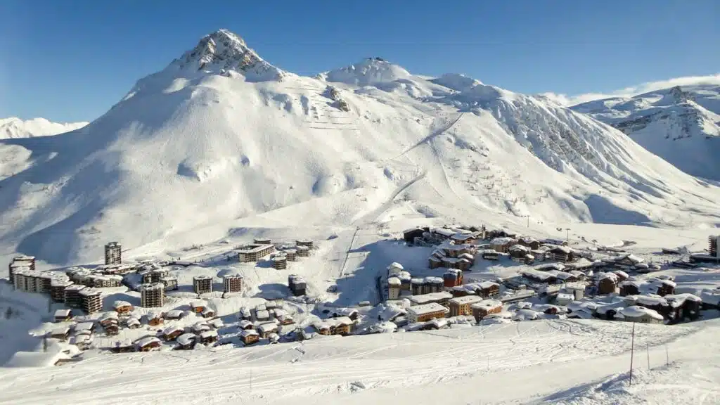 Skier à Tignes