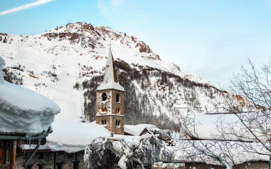 On skie sportif à Val d'Isère