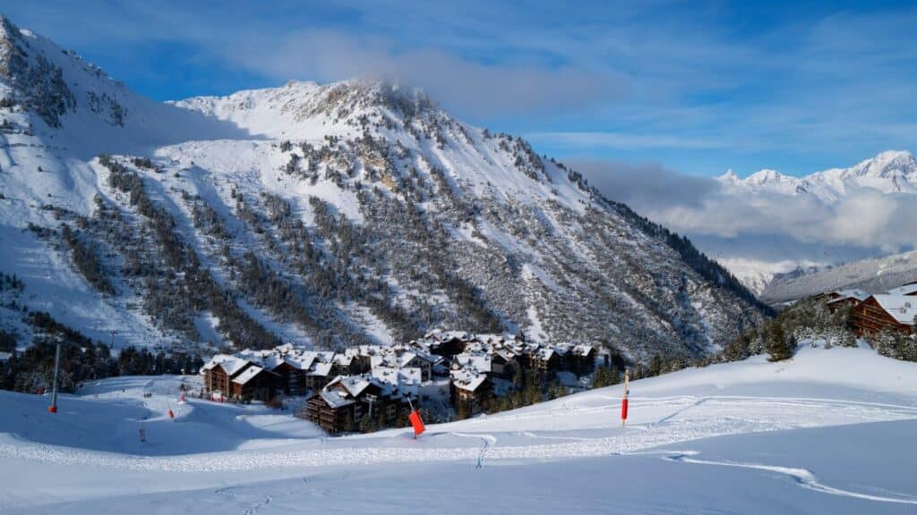 Le domaine skiable des Arcs