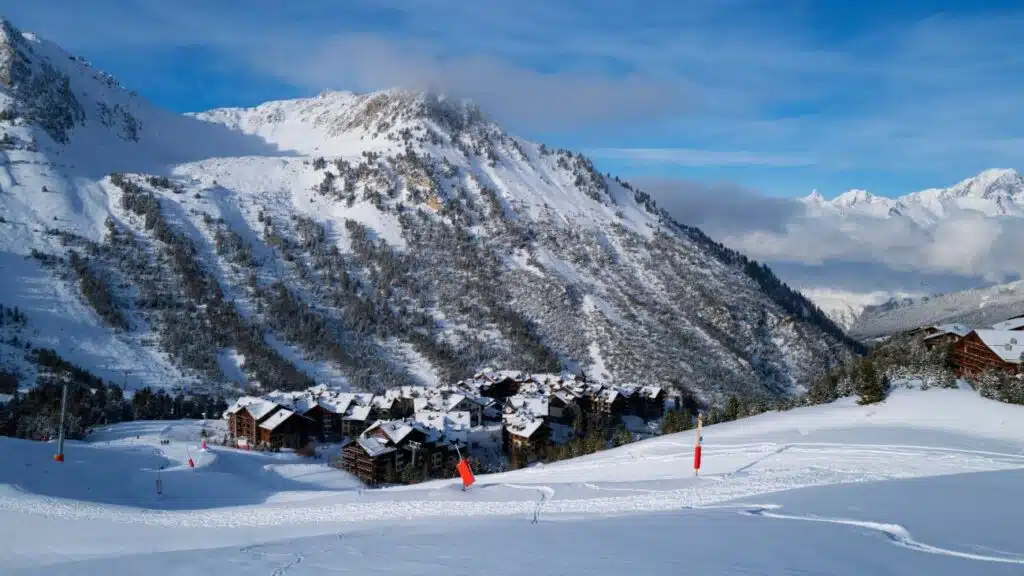 Le domaine skiable des Arcs