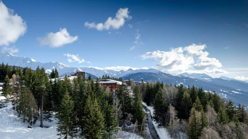 Skier aux Arcs , sur Paradiski