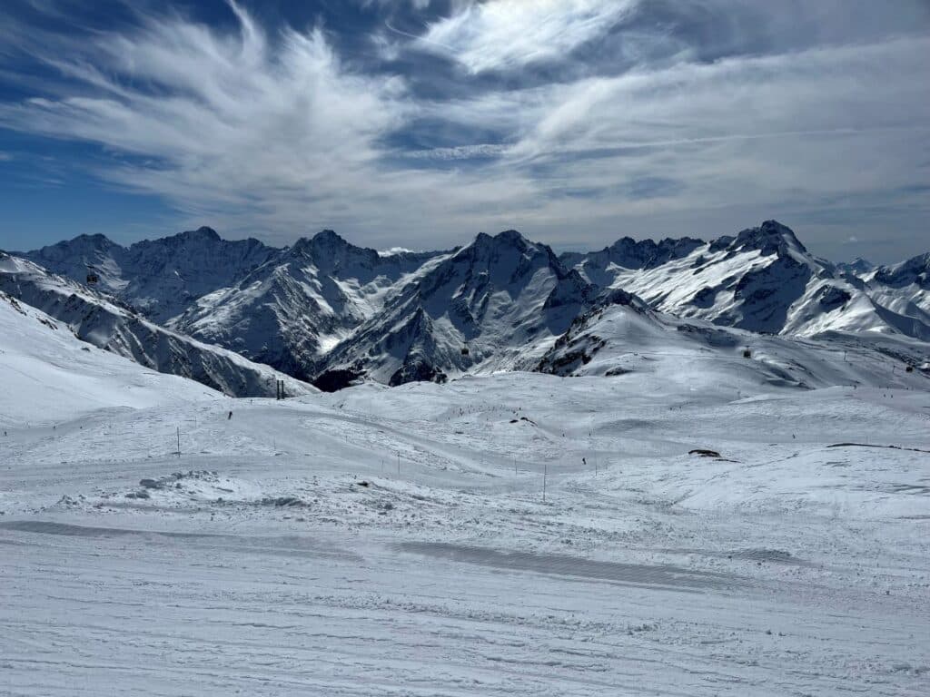 Les pistes de ski des 2 Alpes