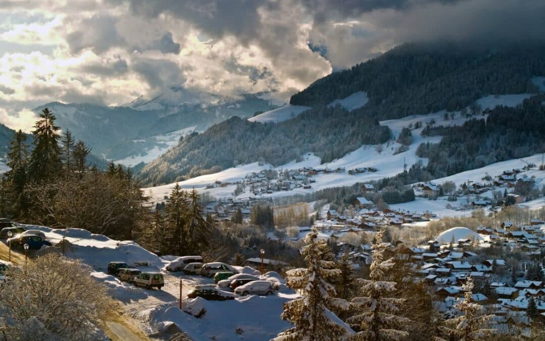 Le paysage de Megève