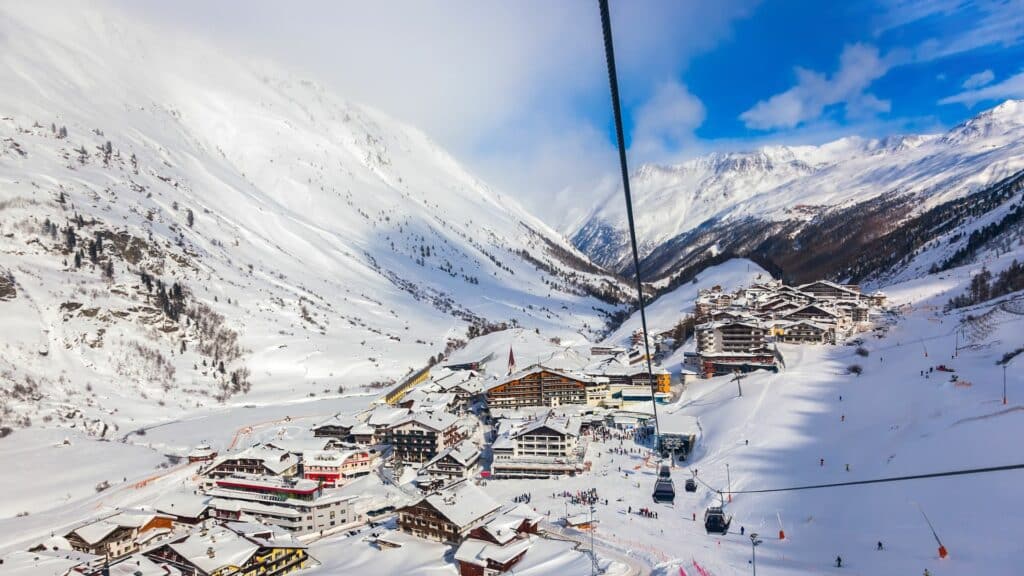 Skier à Obergurgl