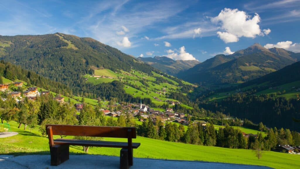 L'Alpbach région de chalets au Tyrol