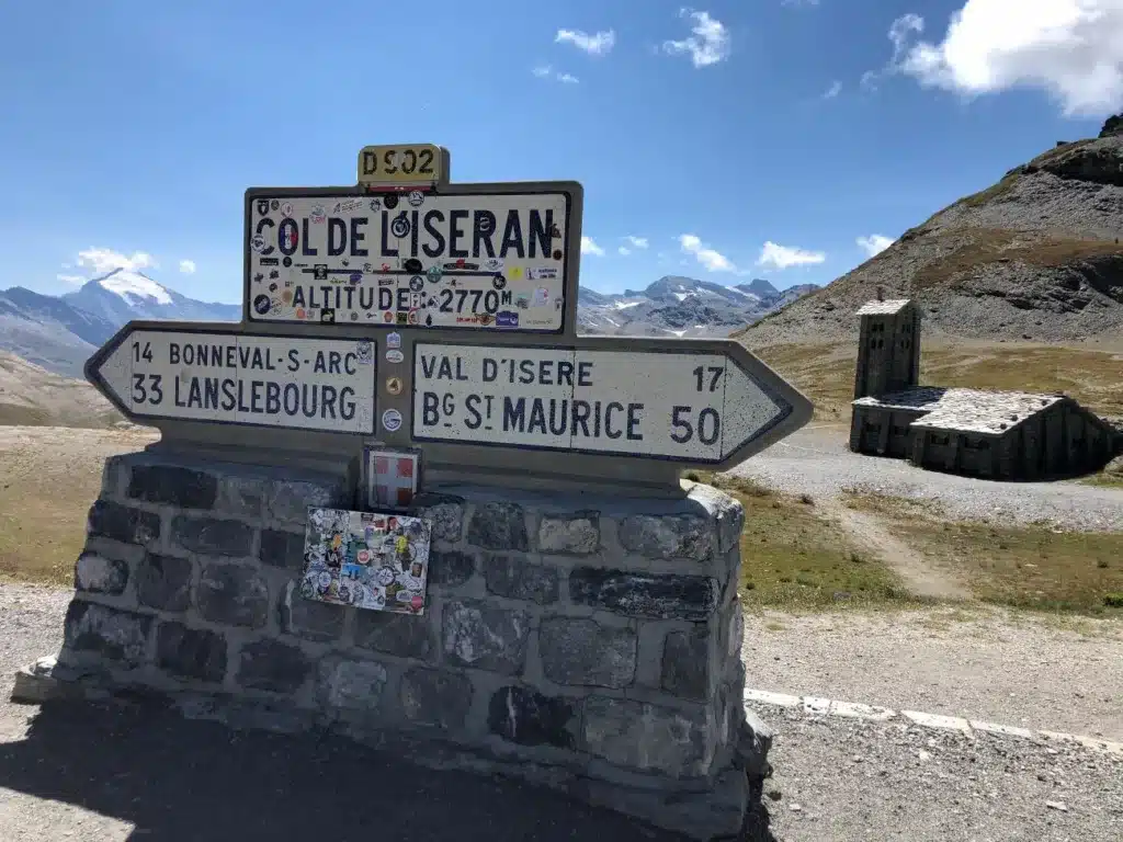 Altitude col de l'Iseran