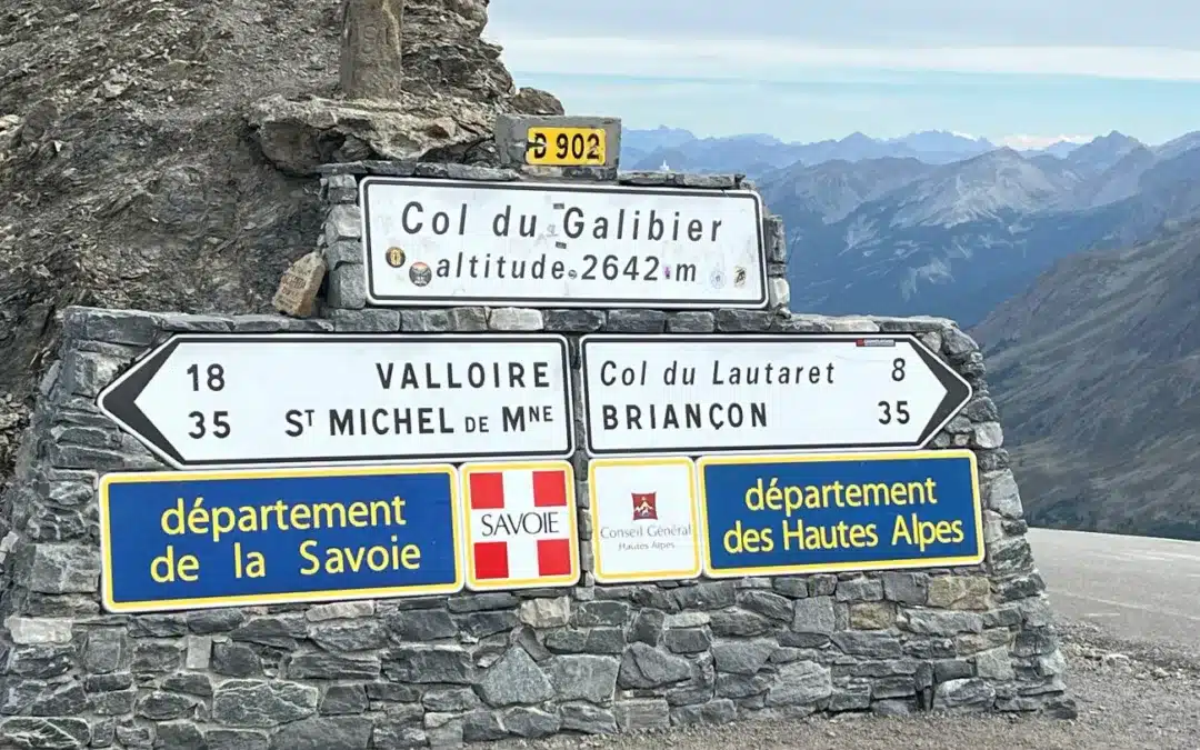 La route du col du Galibier