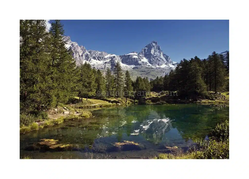 Plus beau spot photo Vallée d'Aoste: Lac Bleu à Cervinia