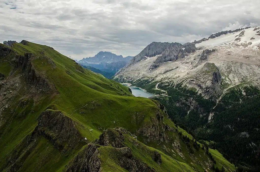 La Marmolada géant des Dolomites