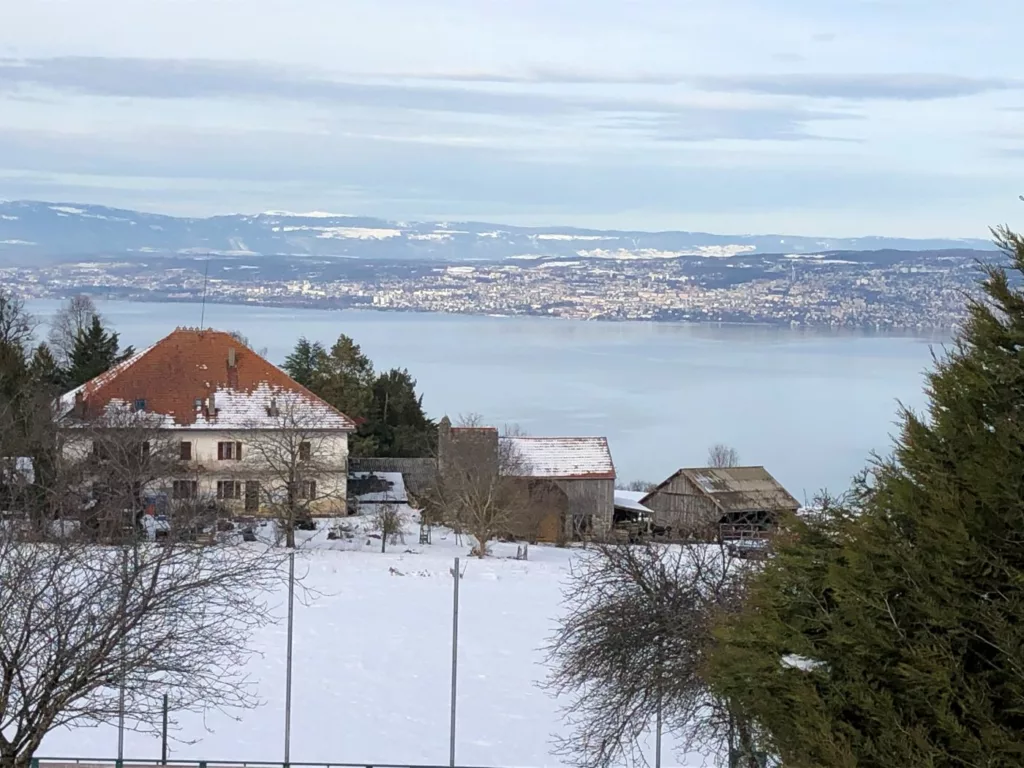 Vue sur le lac Léman
