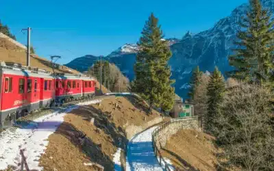 Enfin le guide pour voyager en train dans les Alpes