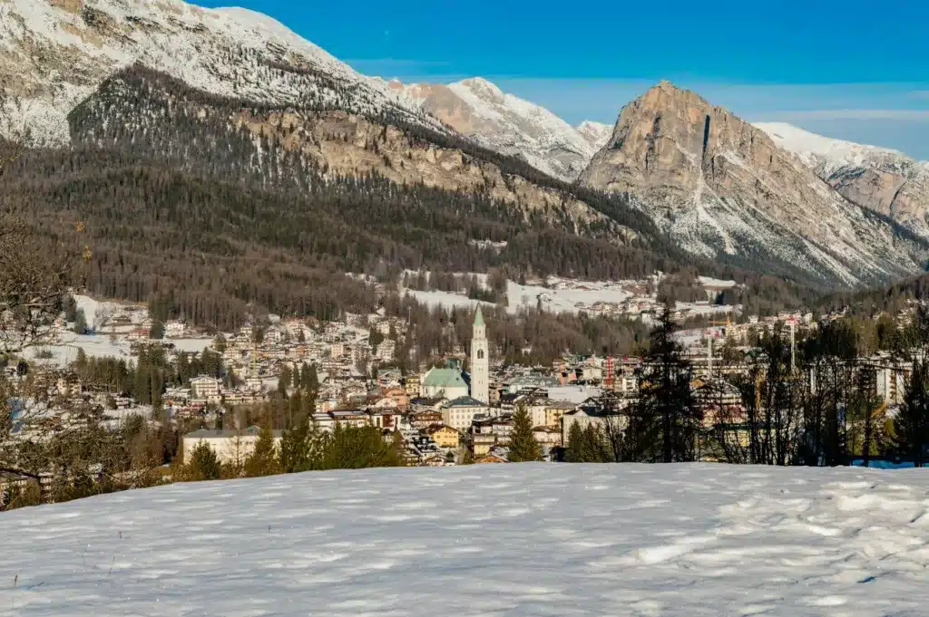 Cortina d'Ampezzo hiver