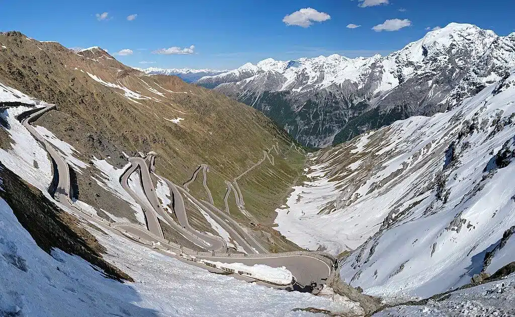 La route du col du Stelvio