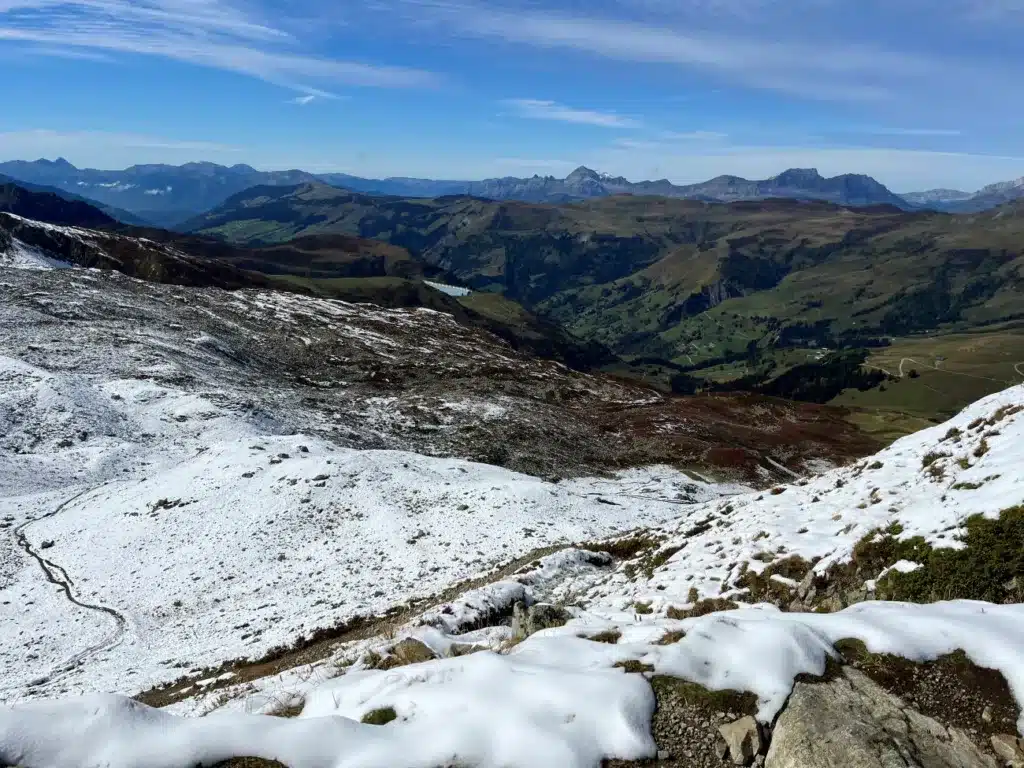 Col de la Fenêtre vers le Beaufortain