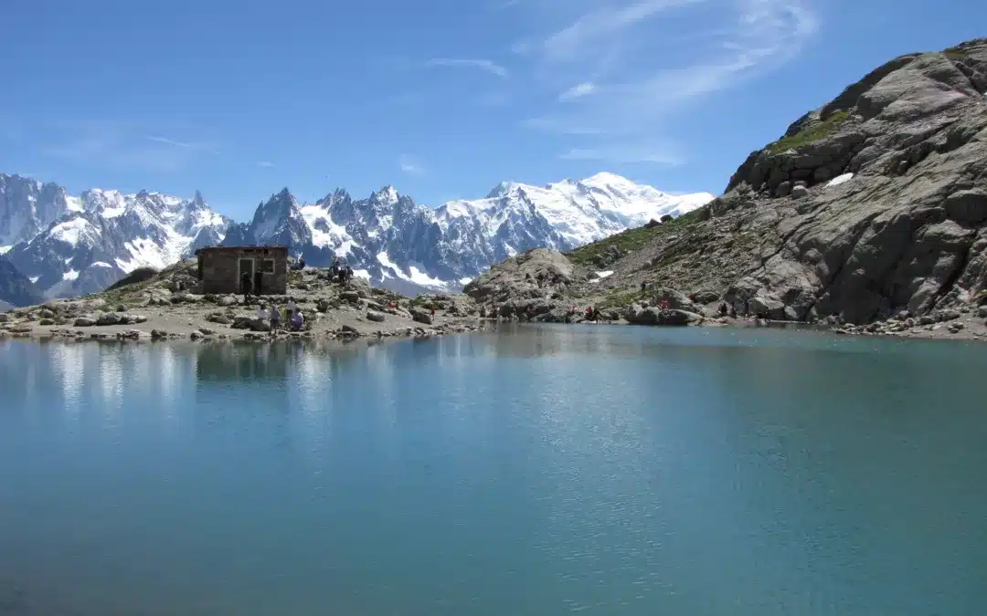 Le Lac Blanc et le Mont Blanc