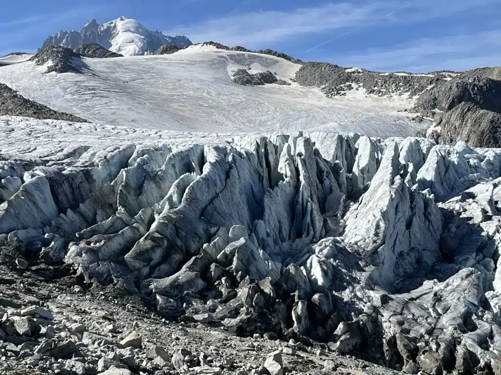 A quoi ressemble un glacier de près