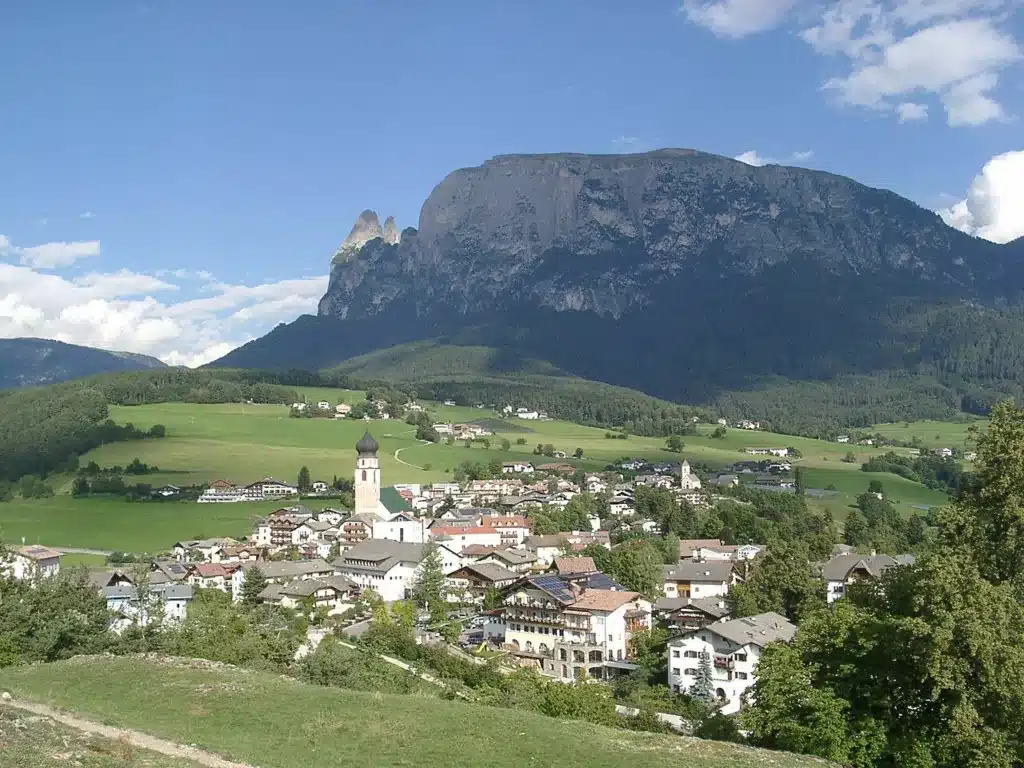 Joli village typique du Sudtyrol