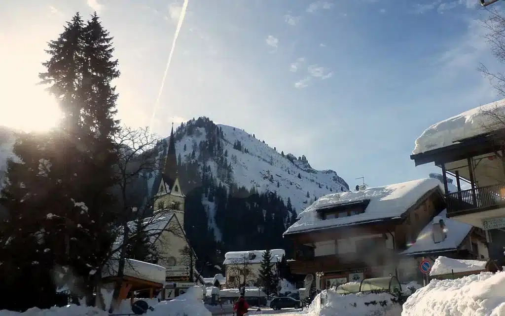Enneigement à Arabba