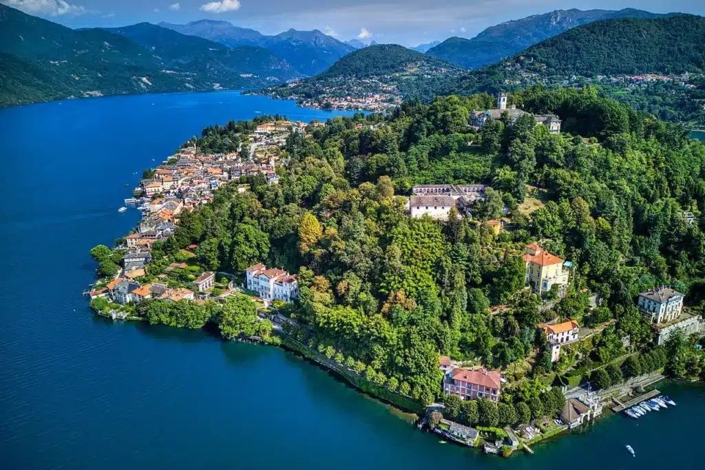 Le lac d'Orta dans toute sa splendeur