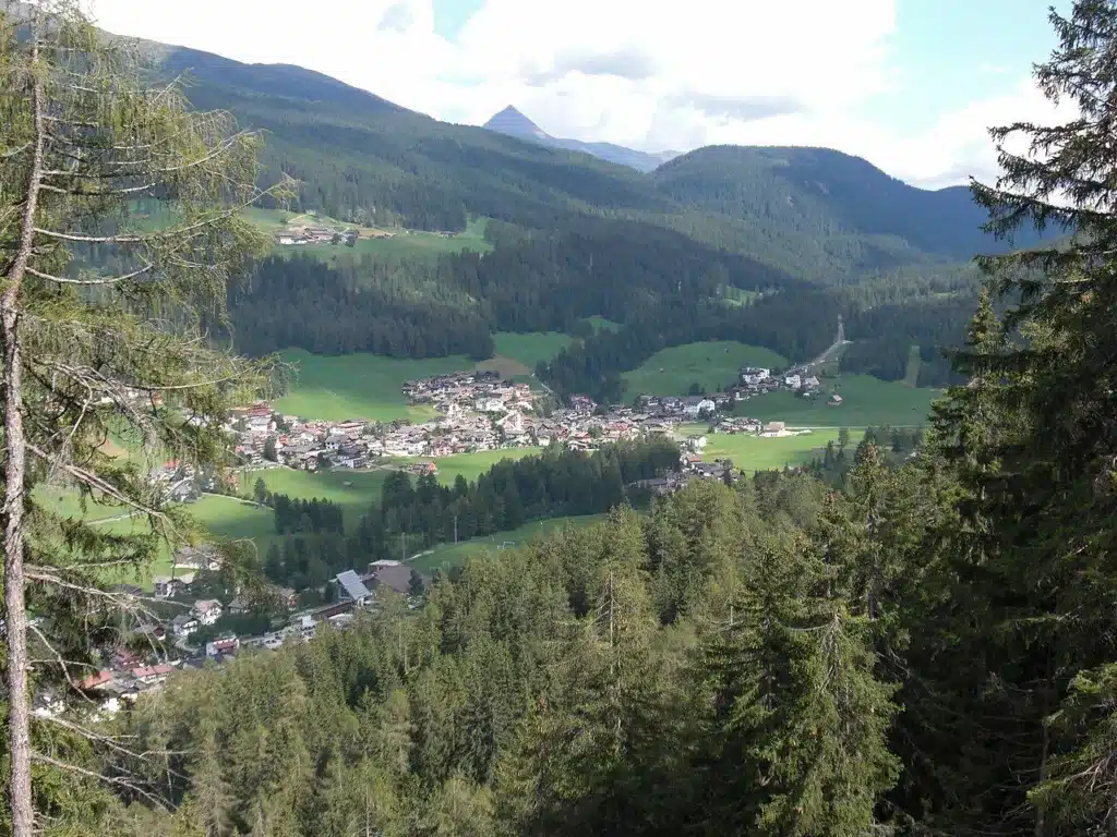 Où se trouve Moos près de Sexten en Val Pusteria?
