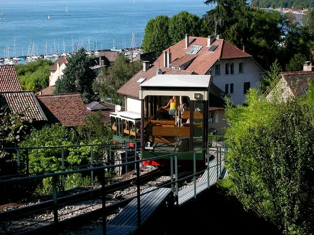 Y a-t-il un funiculaire à Thonon?