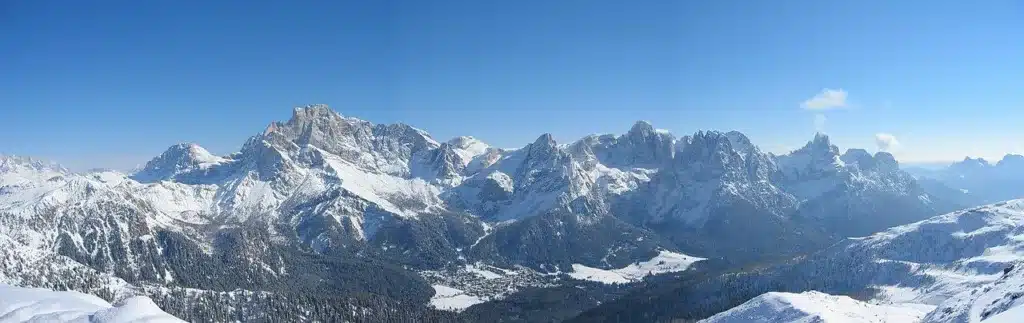 Le plus beau panorama sur les Pale di San Martino