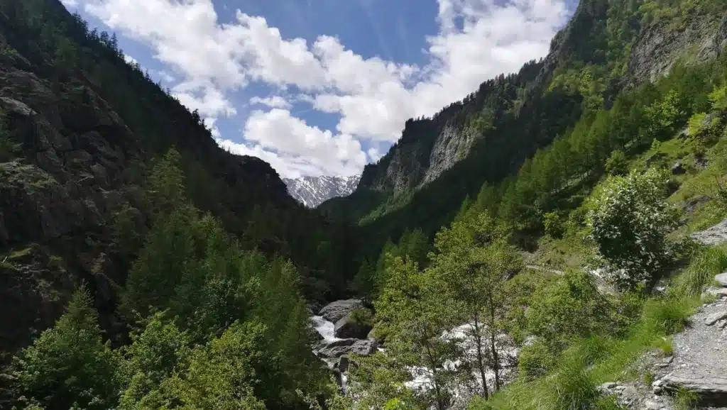 Paysage de la haute Val Pellice