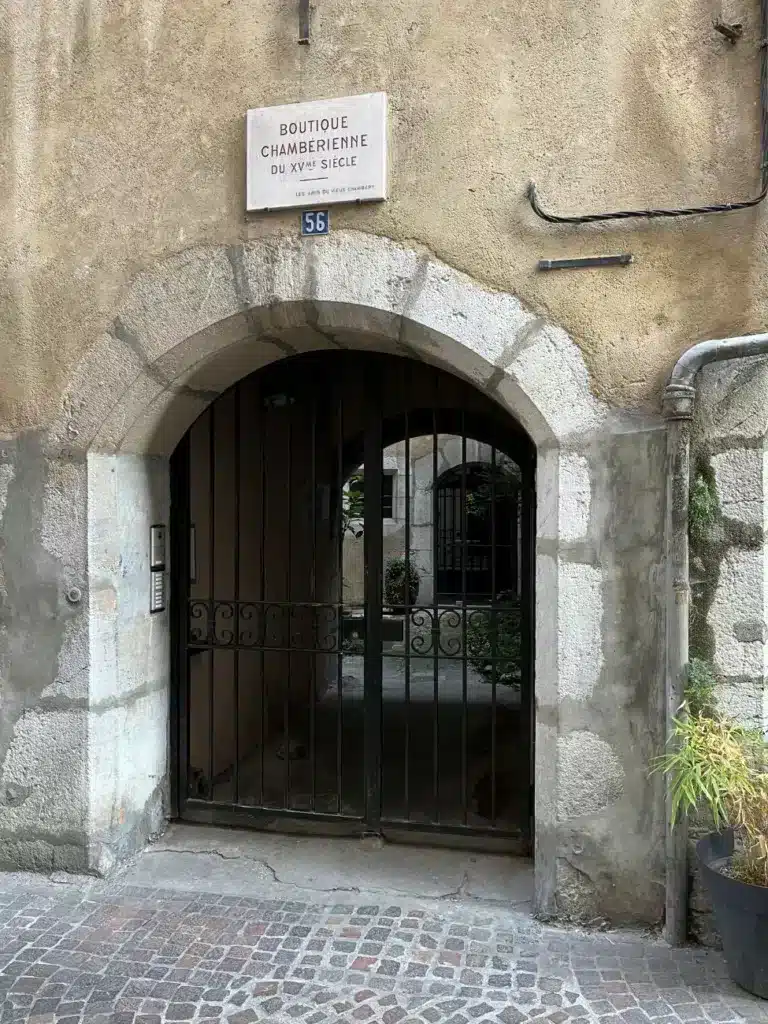 Au coeur de la vieille ville de Chambéry